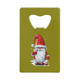 Nordic Gnome Holding A Glass Of‎ Pomegranate Juice