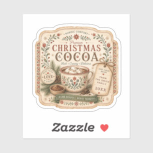 Nordic Hot Cocoa Label