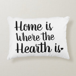 Nordic Hygge Style Home is Where the Hearth Is Decorative Cushion