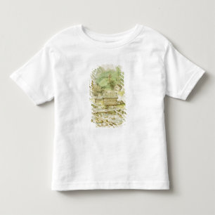 Nordic Landscape with Wooden Hut and Weir Toddler T-Shirt