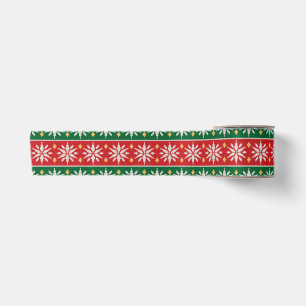 Nordic Noel Knit Satin Ribbon