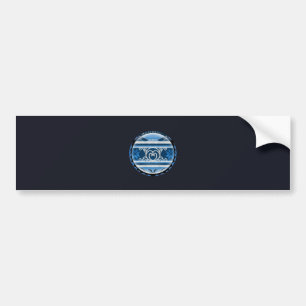 Nordic North Christmas Bumper Sticker