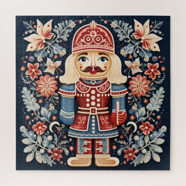 Nordic Nutcracker Puzzle (Vertical)