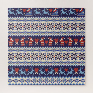 Nordic Pattern: Charming Illustration Jigsaw Puzzle