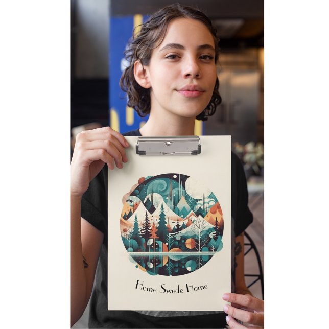 Nordic Pines & Peaks, custom Clipboard (Creator Uploaded)