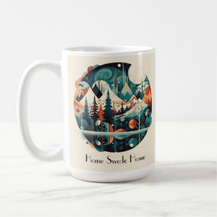 Nordic Pines & Peaks, custom Coffee Mug