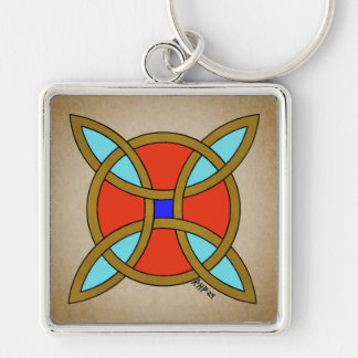 Nordic Protection from Witchcraft or Witch's Knot Key Ring