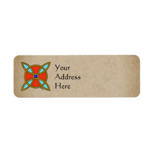 Nordic Protection from Witchcraft or Witch's Knot Return Address Label