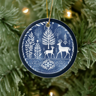 Nordic Reindeer Ornament