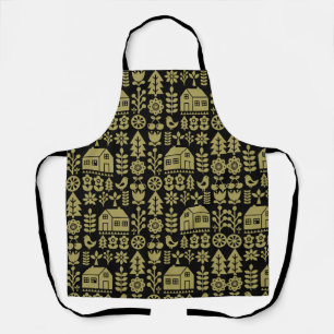 Nordic Scandinavian Christmas  Apron