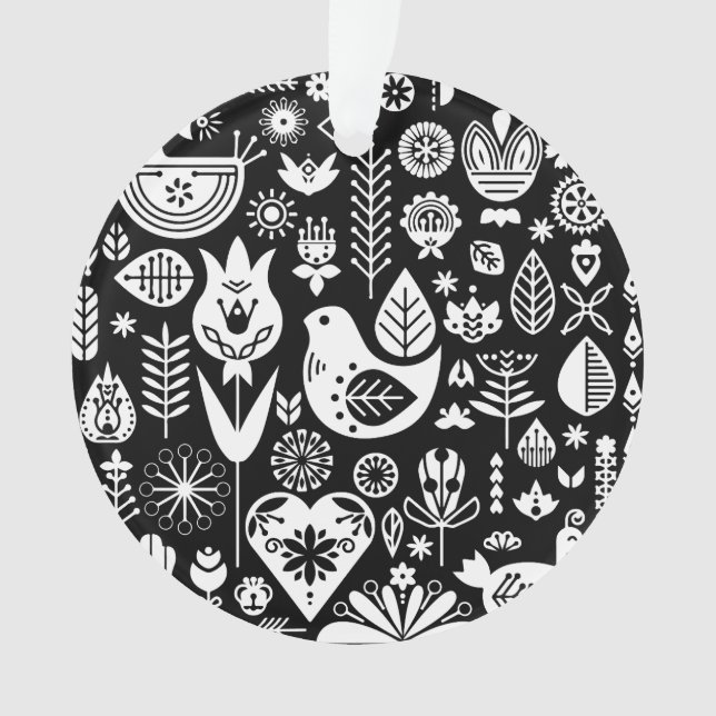 Nordic Scandinavian Christmas Decorations (Front)