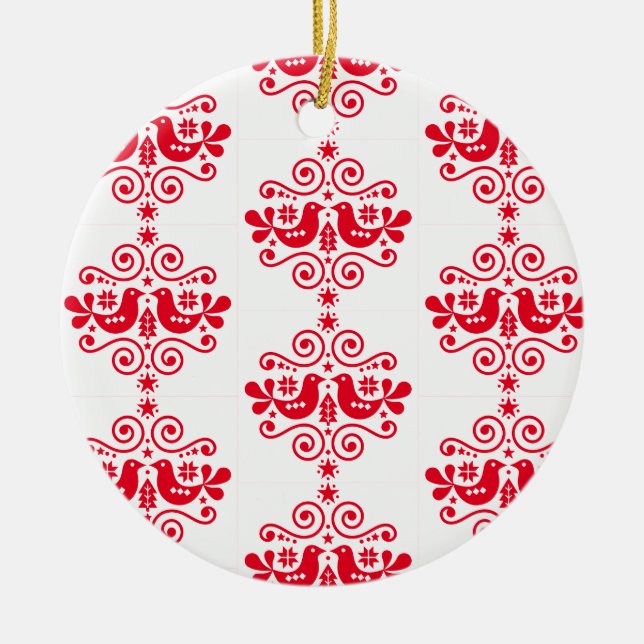 Nordic Scandinavian Christmas Decorations (Front)