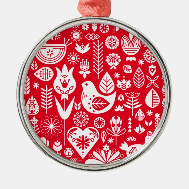 Nordic Scandinavian Christmas Decorations (Front)