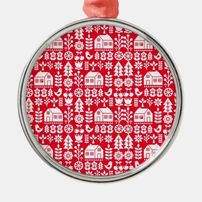 Nordic Scandinavian Christmas Decorations (Front)