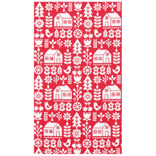Nordic Scandinavian Christmas Decorations Tablecloth