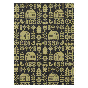 Nordic Scandinavian Christmas Decorations Tablecloth