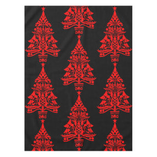 Nordic Scandinavian Christmas Tree Decorations Tablecloth