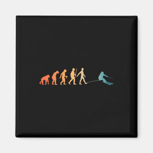 Nordic Ski Art Men Women Snowboard Skier Skiing Lo Magnet