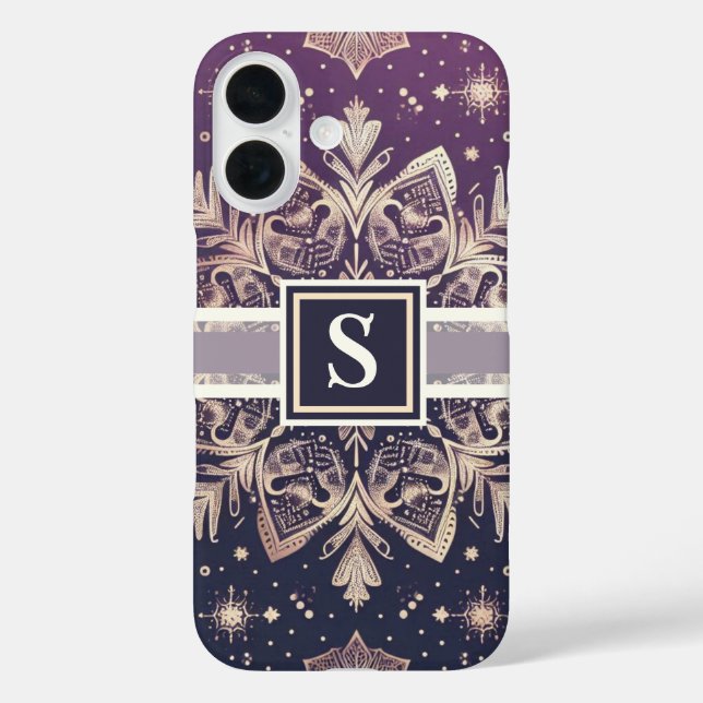 Nordic Snowflake Splendour Case-Mate iPhone Case (Back)