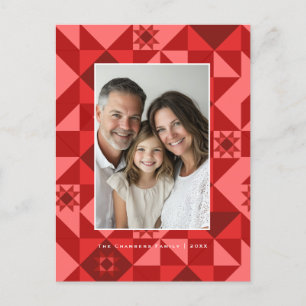 Nordic Star Frame Holiday Postcard
