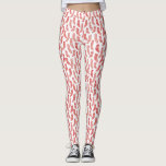 Nordic Stockings Scandinavian Christmas Red White Leggings<br><div class="desc">Cute Scandi Christmas Stockings design in red and white for maximum cosiness!</div>