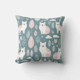 Nordic style animal pattern cushion