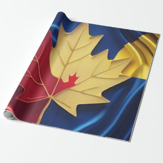 Nordic Symphony: Swedish Elegance Meets Canadian  Wrapping Paper