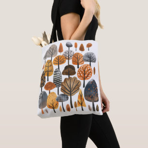Nordic Trees Tote Bag