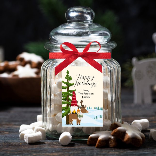 Nordic Trek Merry Christmas Food Label (Creator Uploaded)