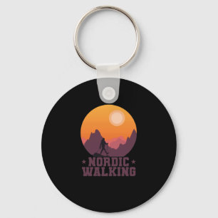 Nordic walking key ring