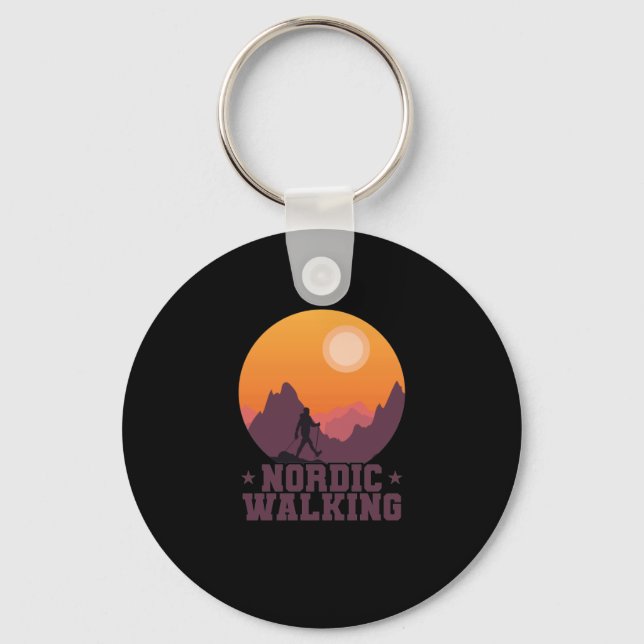 Nordic walking key ring (Front)