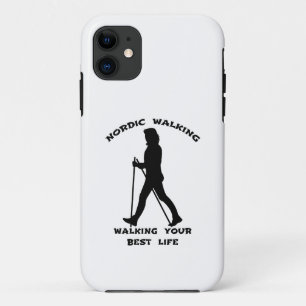 Nordic Walking - Walking Your Best Life iPhone 11 Case