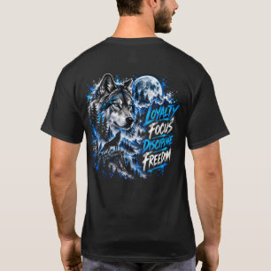 Nordic Wolf – Mountain Forest Wilderness T-Shirt