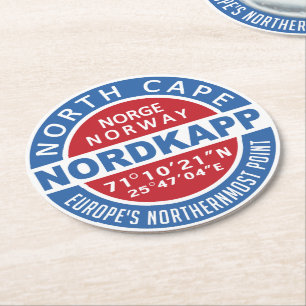 NORDKAPP Norway coasters