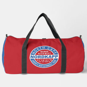 NORDKAPP Norway custom name Duffle Bag