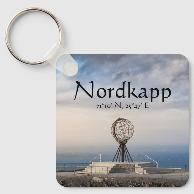 Nordkapp Norway Key Ring (Front)