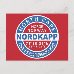 NORDKAPP Norway postcard