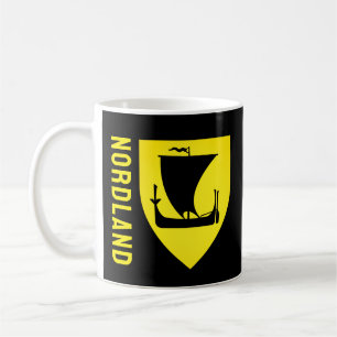 Nordland fylke coat of arms - NORWAY Coffee Mug