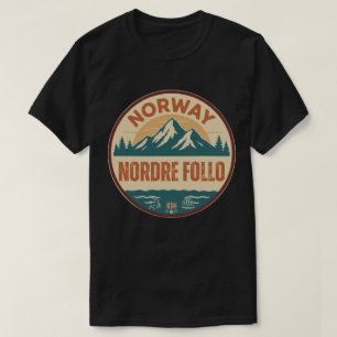 Nordre Follo, Norge Norway T-Shirt