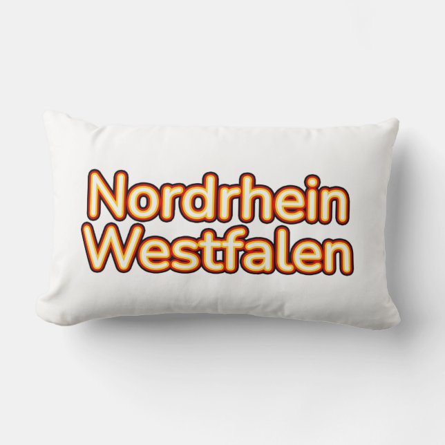 Nordrhein-Westfalen Deutschland Germany Lumbar Cushion (Front)