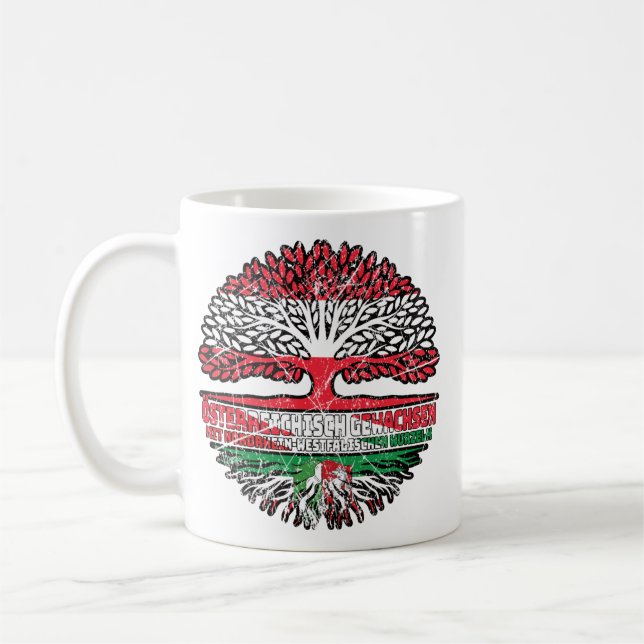 Nordrhein-Westfalen Österreichisch Österreich Coffee Mug (Left)