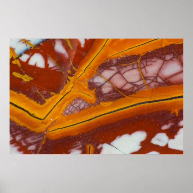 Noreena Jasper Rock Slab Poster (Front)