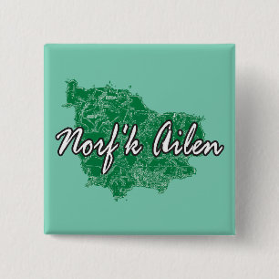 Norf'k Ailen 15 Cm Square Badge