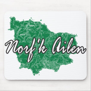 Norf'k Ailen Mouse Pad