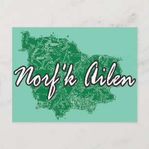 Norf'k Ailen Postcard