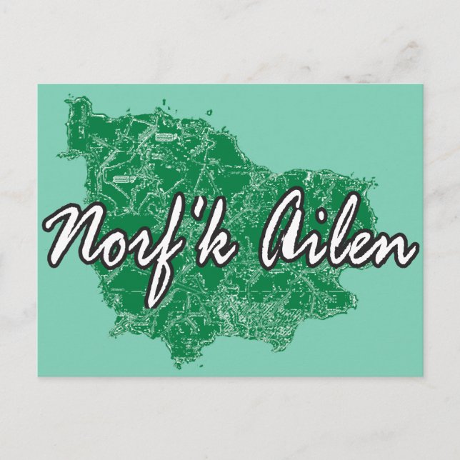 Norf'k Ailen Postcard (Front)