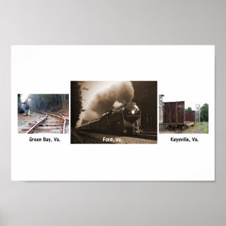 Norfolk and Western 611-The Spirit of Roanoke Poster