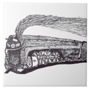 Norfolk and Western 611 Tile