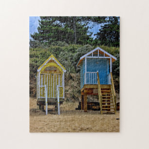 Norfolk Beach Huts Jigsaw Puzzle
