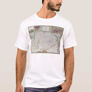 Norfolk, engraved by Jodocus Hondius T-Shirt